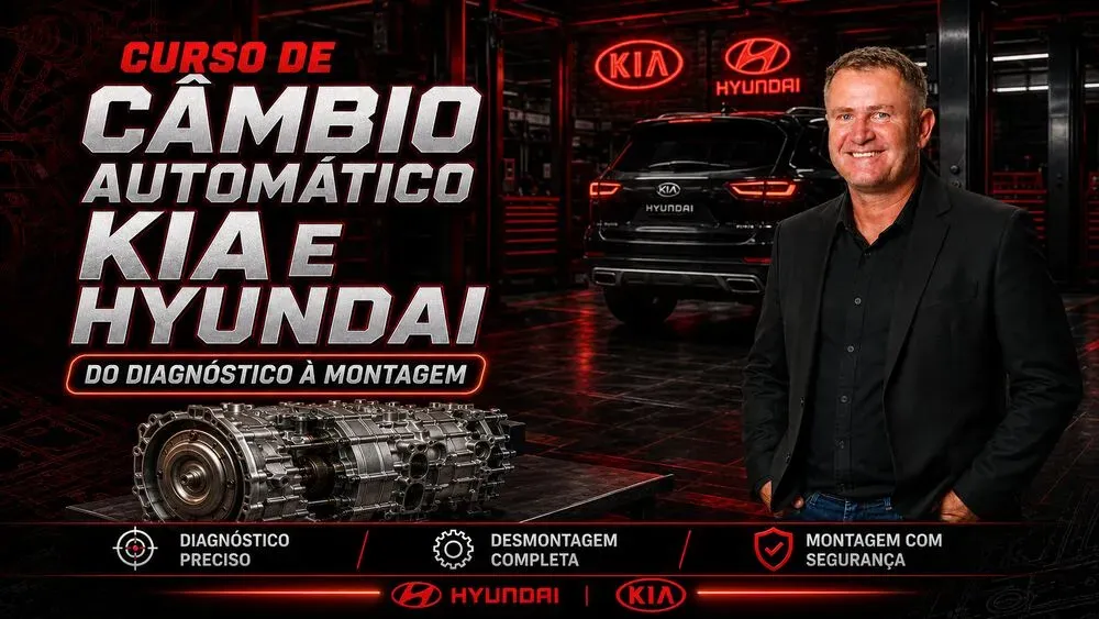 Imagem do Curso de Câmbio Automático Kia e Hyundai (A6GF1)
