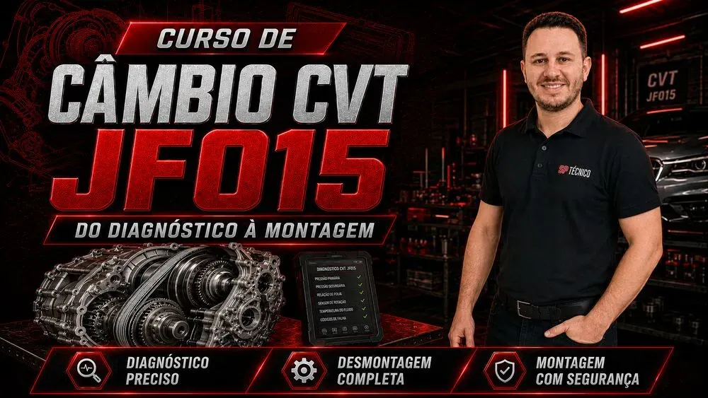 Imagem do Curso de Câmbio Automático JF015 (CVT)