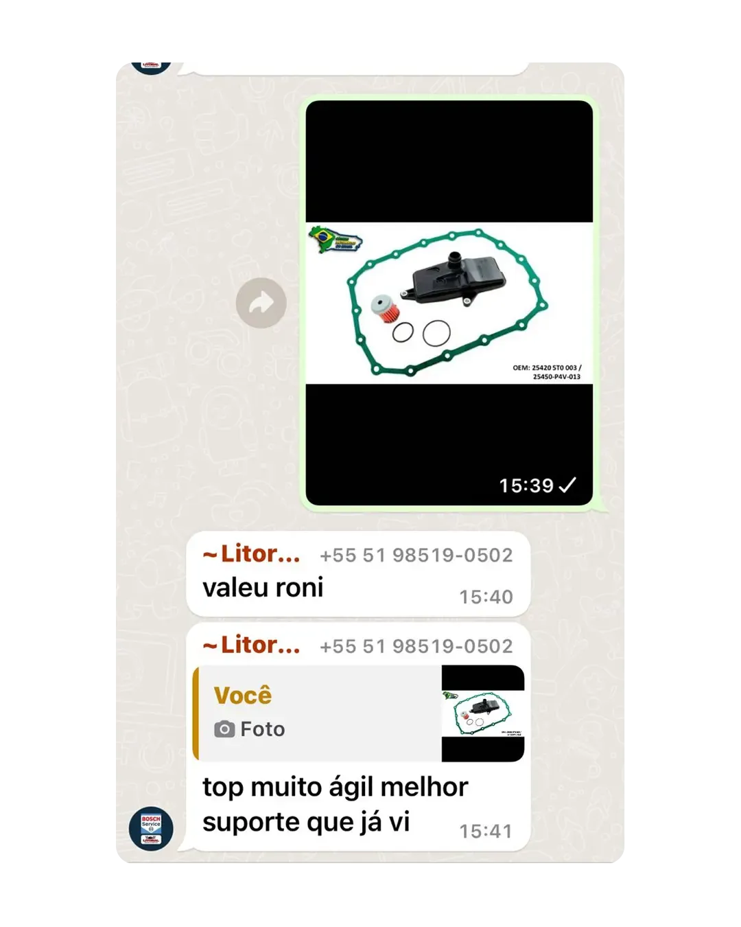 Depoimento de aluno 3