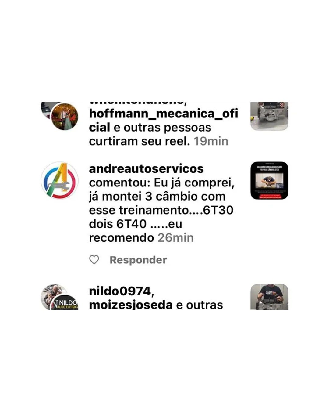 Print de conversa com aluno 9